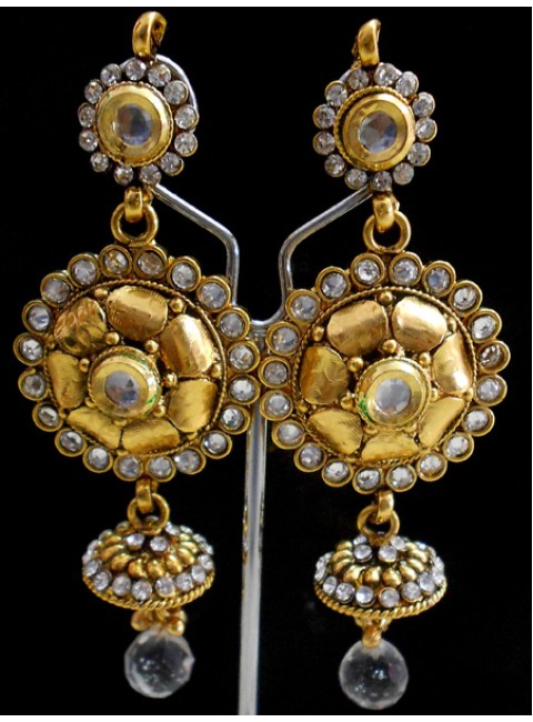 Polki Earrings